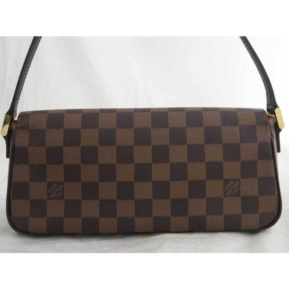 Louis Vuitton Bag Brown Damier Brown Recoleta Shoulder Ebene Canvas